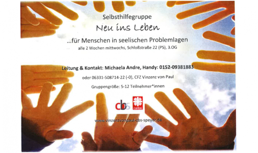 Neu ins Leben – Selbsthilfe in Pirmasens