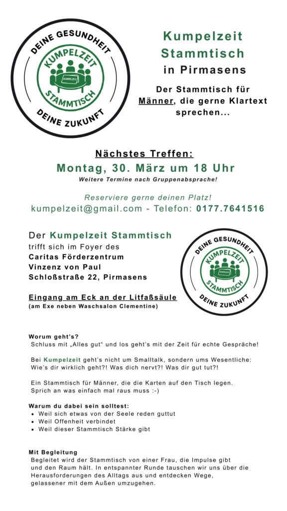 Landkreis Südwestpfalz Pirmasens Zweibrücken Depression psychische Erkrankung